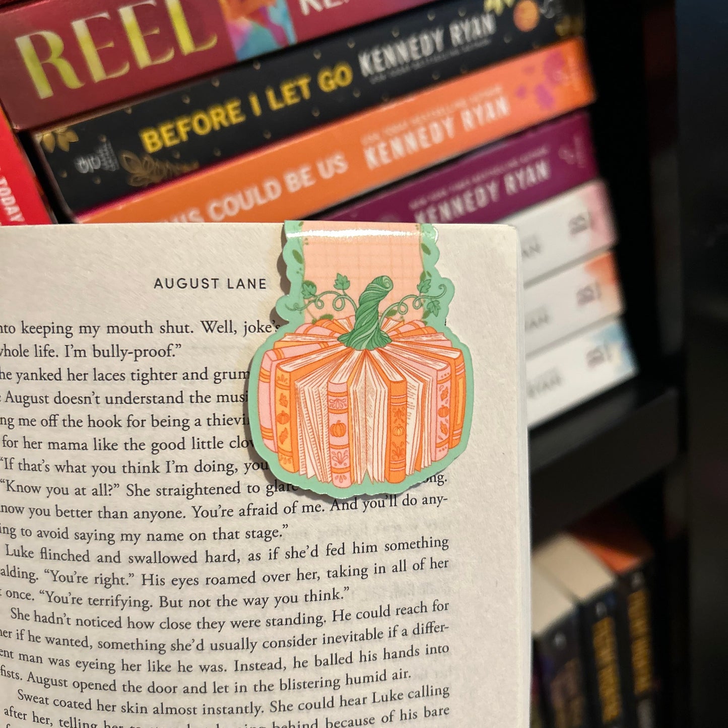 Bookish Pumpkin Bookmark