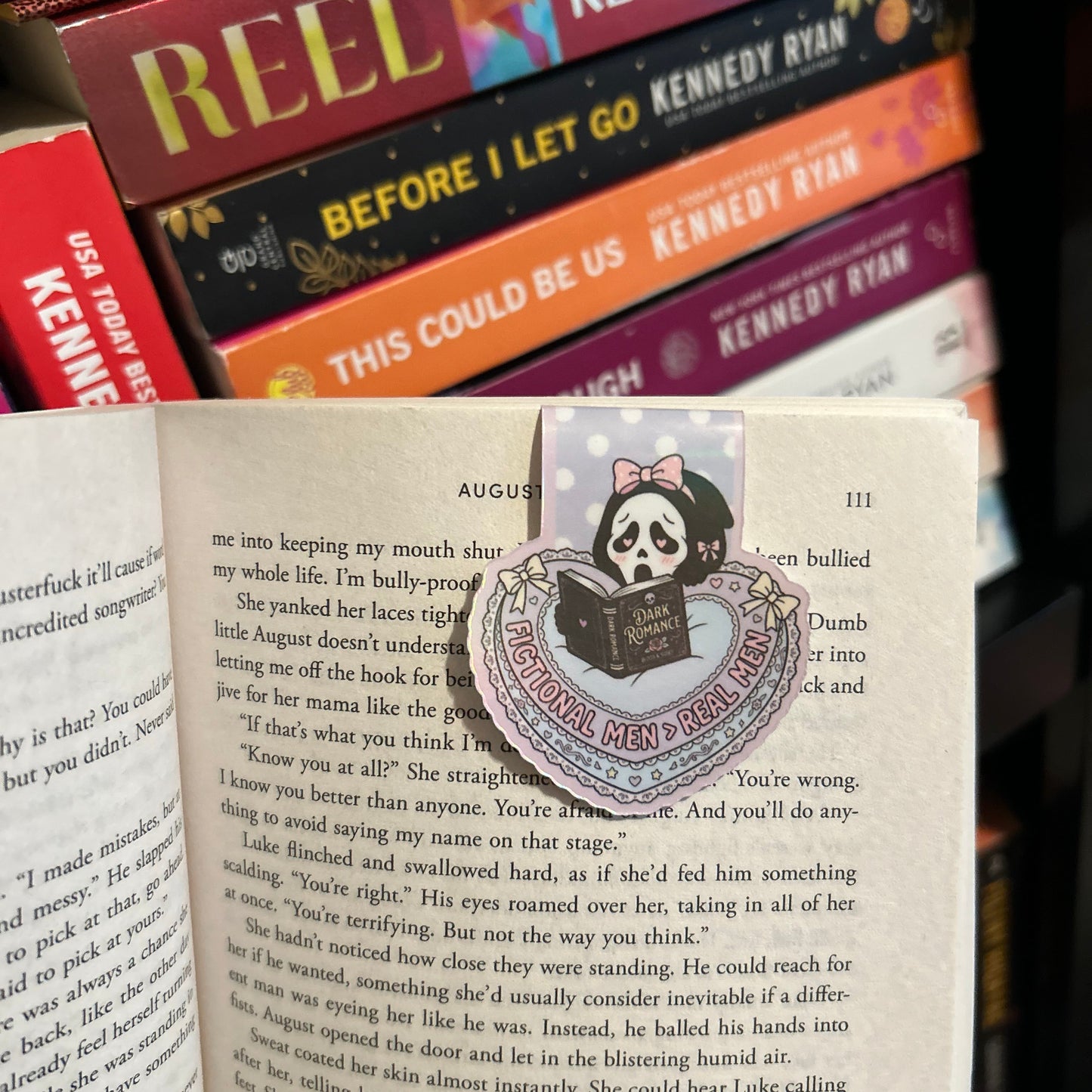 Fictional Men Over Real Men Bookmark
