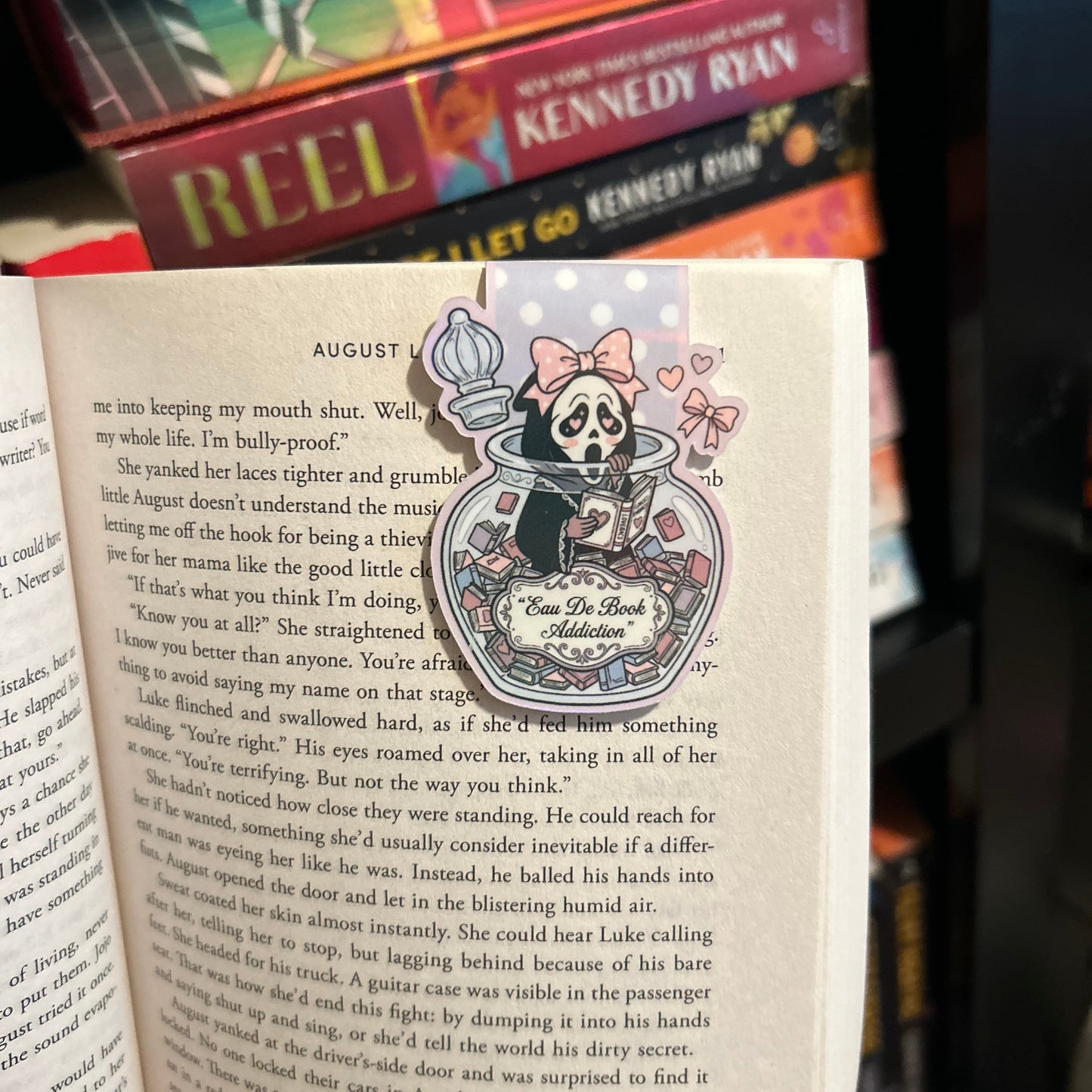Eau De Book Addiction Bookmark