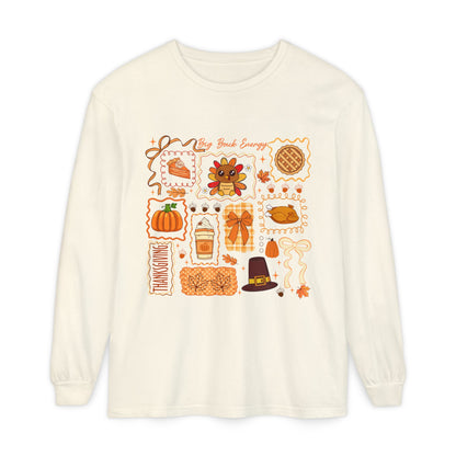 Thanksgiving Big Back Energy Long Sleeve Shirt