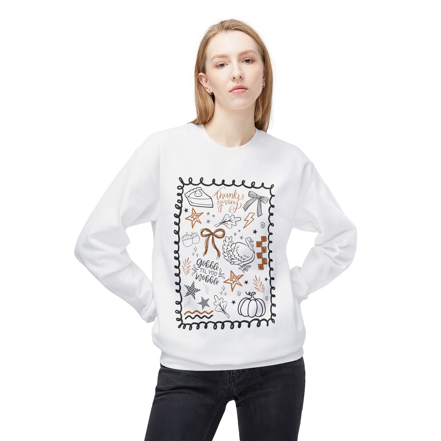 Thankful Doodles Crewneck