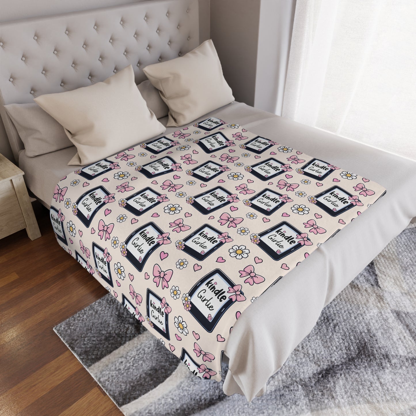 Kindle Girlie Minky Blanket