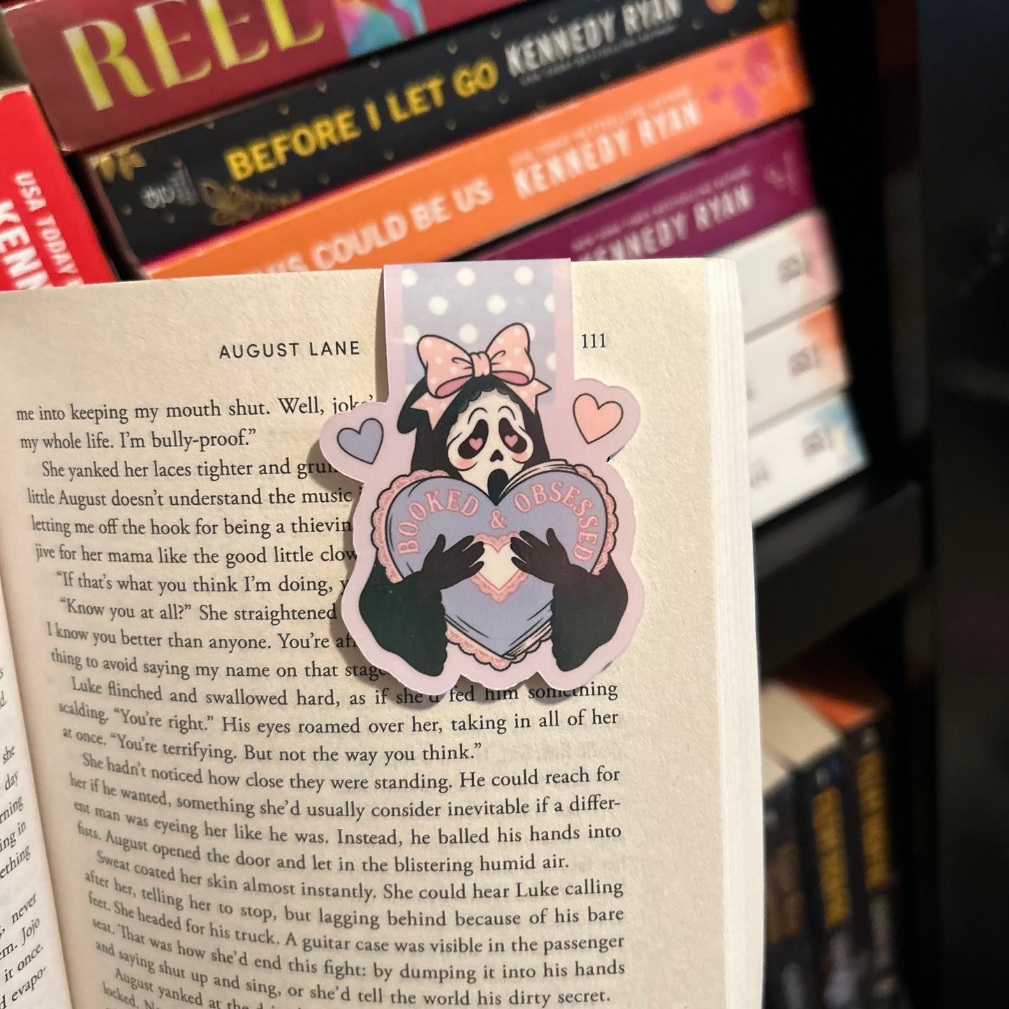 Booked & Obsessed Bookmark