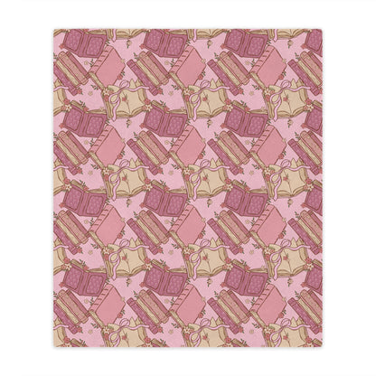 Coquette Bookish Minky Blanket
