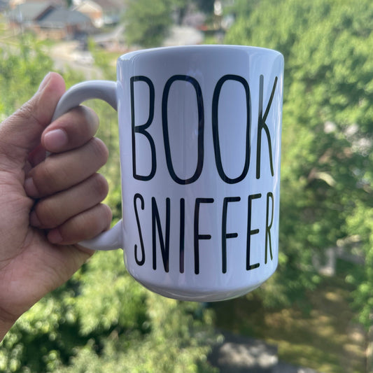 Book Sniffer Mug