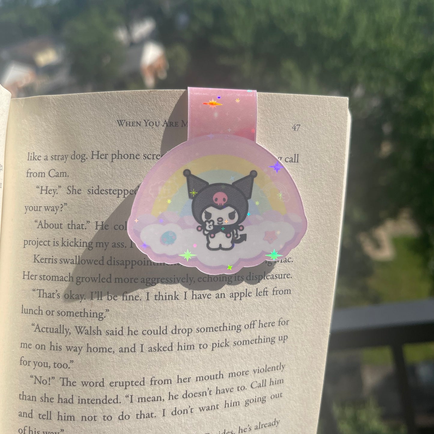 Spooky Rabbit Bookmark